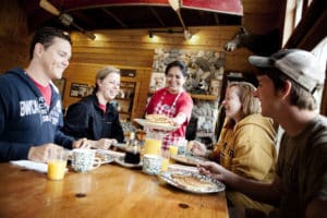 Breakfast before Boundary Waters canoe trip