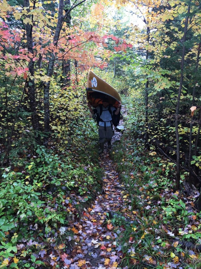 canoe rental through partial outfitting