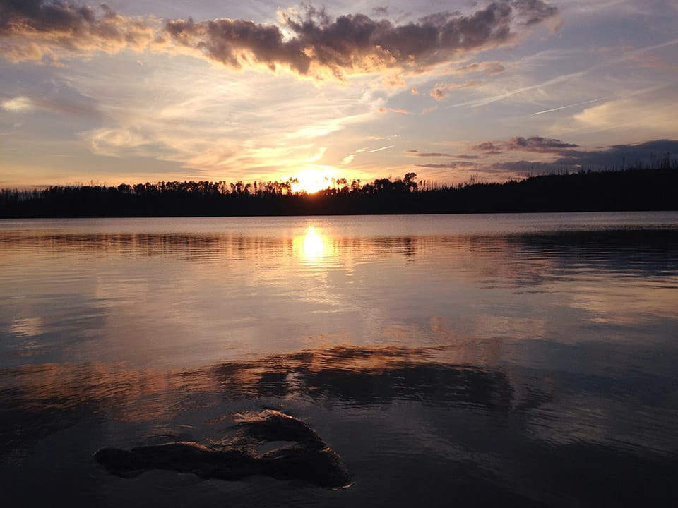 Solitude and sunsets in the Boundary Waters
