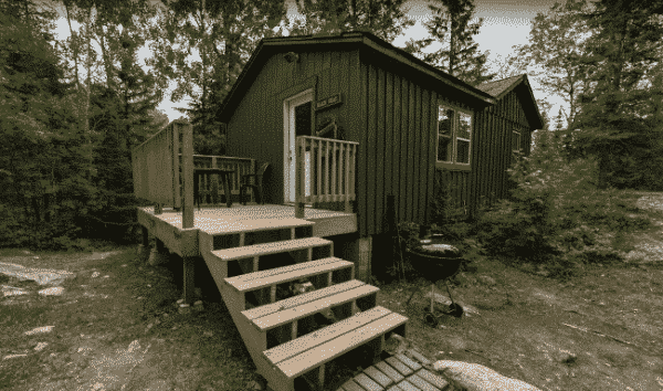 Black Bear Cabin Deck